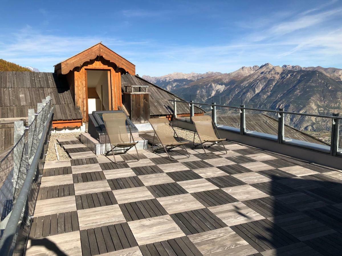 Penthouse "Bond 007" 120 M2 Piscine Sauna Risoul 1850 Exteriér fotografie
